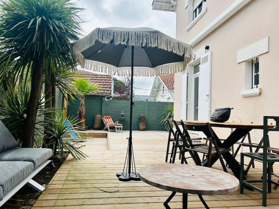 Villa8Pers 3'Piedplage Pleincentre Piscine Parking Arcachon Bagian luar foto