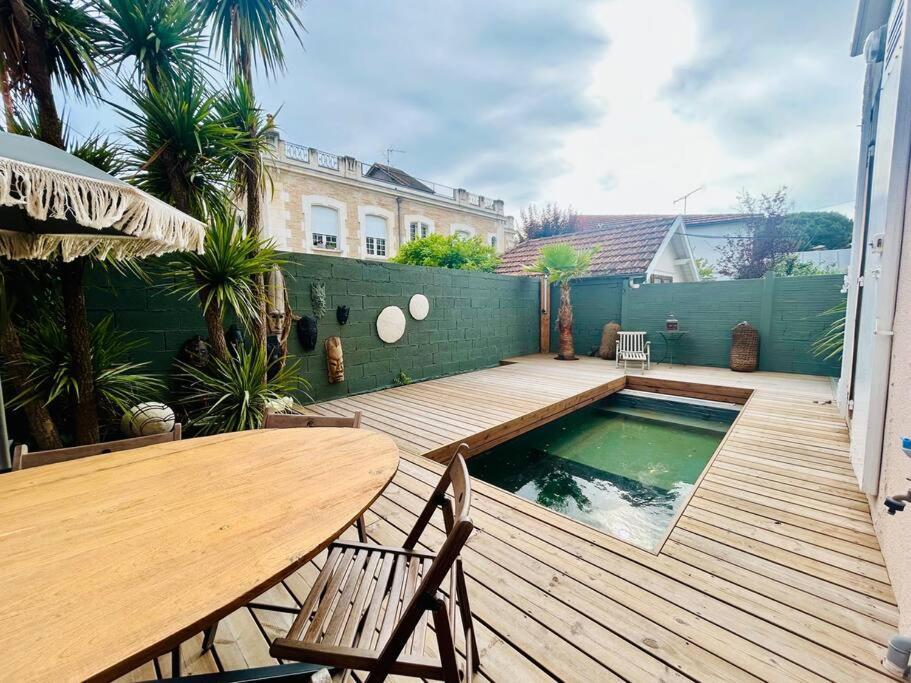 Villa8Pers 3'Piedplage Pleincentre Piscine Parking Arcachon Bagian luar foto